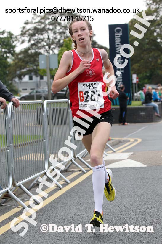 Womens under-17s Northern Road Relays, Warrington. Photo: David T. Hewitson/Sports for All Pics